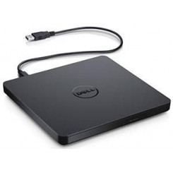 Dell External USB Slim DVD +/– RW Optical Drive, USB
