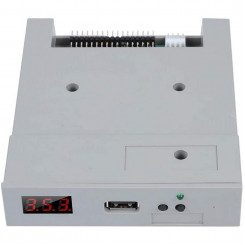 CoreParts 3.5 1.44MB USB SSD Floppy Drive Emulator Gray, 34pins floppy driver interface, 5V DC
