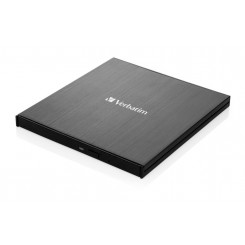 ВНЕШНЕЕ ТОНКОЕ записывающее устройство Blu-ray Verbatim ULTRA HD 4K USB 3.1 GEN 1 С ПОДКЛЮЧЕНИЕМ USB-C