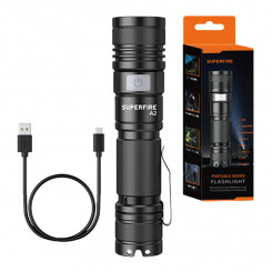 Superfire A2 flashlight, 650lm, USB