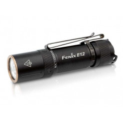 Фонарик Fenix E12 V2.0 Черный Ручной фонарик LED