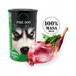 Fine Dog canned venison for dogs 100% meat (8x1200g)