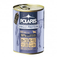 Polaris veal monoprotein canned dog food 400g