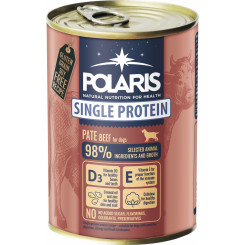 Polaris beef monoprotein canned food for dogs 400g