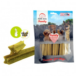 NEW! Chewing sticks with chicken and kelp Fine dog Family 200g