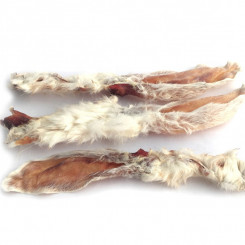 Dried rabbit ears with hair 150g
