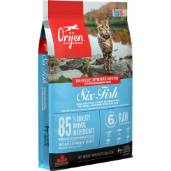 ORIJEN Six fish - сухой корм для кошек - 5,4 кг