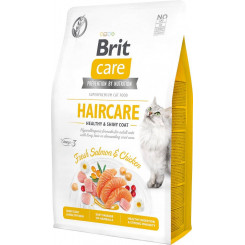 BRIT Care Cat Grain-Free Haircare - сухой корм для кошек - 2 кг