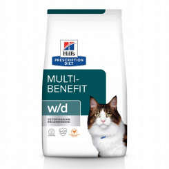 HILL'S PRESCRIPTION DIET Multi-Benefit Feline w / d Dry cat food Chicken 3 kg