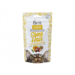 Brit Care Cat Snack SHINY Hair - kassi maius - 50 g