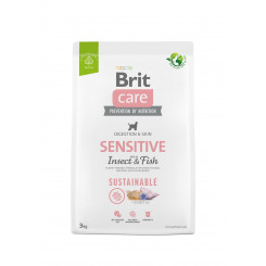 BRIT Care Dog Sustainable Sensitive Insect & Fish - koera kuivtoit - 3 kg