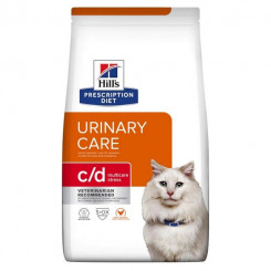 HILL'S PRESCRIPTION DIET Feline c / d Urinary Care Multicare Stress Kassi kuivtoit Kana 3 kg
