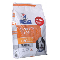 Hill's PRESCRIPTION DIET Canine Urinary Care c/d Multicare Сухой корм для собак Курица 1,5 кг