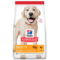 Hill's Science Plan Canine Adult Light Large Breed Chicken - сухой корм для собак - 14 кг