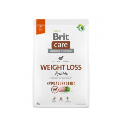 BRIT Care Hypoallergenic Adult Weight Loss Rabbit - сухой корм для собак - 3 кг
