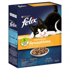 PURINA Felix Farmhouse Sensations Chicken - dry cat food - 1kg