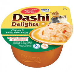 INABA Dashi Delights Kana bonito helvestega puljongis - kassi maiused - 70g