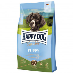 HAPPY DOG Sensible Puppy Сухой корм для собак Ягненок, Рис 10 кг
