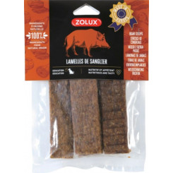 ZOLUX Boar strips - Dog treat - 100g