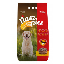 BIOFEED Nasz Pies medium & big Говядина - сухой корм для собак - 15 кг