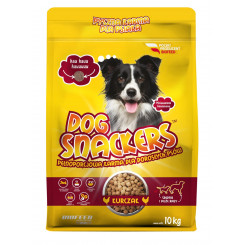 BIOFEED Dog Snackers Täiskasvanud keskmised ja suured kana - koera kuivtoit - 10 kg