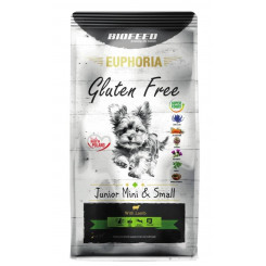 BIOFEED Euphoria Gluten Free Junior mini & small Lamb - dry dog food - 12kg