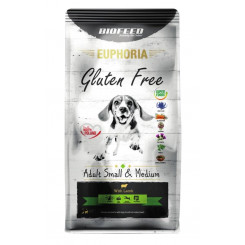 BIOFEED Euphoria Gluten Free Adult small & medium Lamb - сухой корм для собак - 12 кг