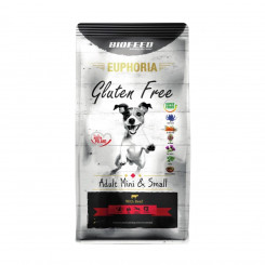 BIOFEED Euphoria Gluten Free Adult mini & small Говядина - сухой корм для собак - 12 кг