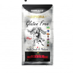 BIOFEED Euphoria Gluten Free Adult small & medium Говядина - сухой корм для собак - 12 кг