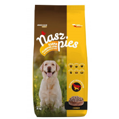 BIOFEED Nasz Pies medium & big Домашняя птица - сухой корм для собак - 15 кг