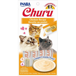 INABA Churu Chicken - лакомство для кошек - 4x14 г