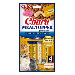 INABA Churu Meal Topper Chicken juustuga - kassi maiused - 4 x 14g