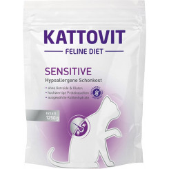 Kattovit Sensitive 1,25кг сухой корм для кошек Взрослая птица, лосось