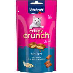 VITAKRAFT Crispy Crunch Salmon - kassi maiused - 60g