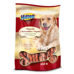 HILTON Chicken and rice sticks - dog treat - 100g