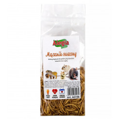 ALEGIA Dried mealworm - treat for rodents - 60g