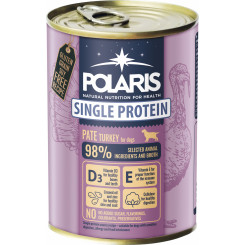 Polaris turkey monoprotein canned food for dogs 400g
