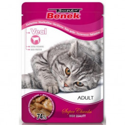 SUPER BENEK Adult Veal - kassi märgtoit - 100 g