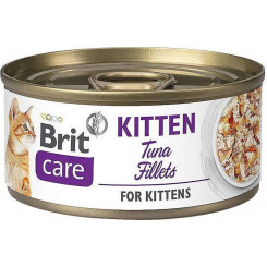 BRIT Care Kitten Tuna Fillets - влажный корм для кошек - 70г