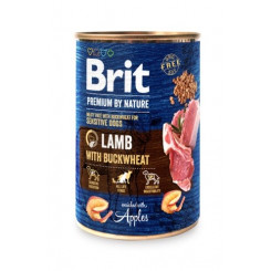 BRIT Premium by Nature Lamb with Grekwheat - Влажный корм для собак - 400 г