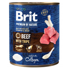 BRIT Premium by Nature Говядина с рубцом - Влажный корм для собак - 800 г