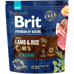 BRIT Premium by Nature Sensitive Lamb&Rice - kuiv koeratoit - 1 kg