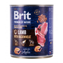 BRIT Premium by Nature Lamb with Grechwheat - Влажный корм для собак - 800 г