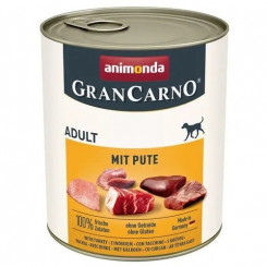 ANIMONDA GranCarno Adult с индейкой - влажный корм для собак - 800г
