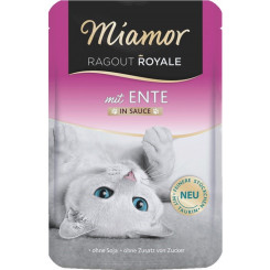 MIAMOR Ragout Royale Утка в соусе - влажный корм для кошек - 100г