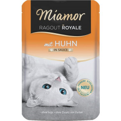 MIAMOR Ragout Royale Курица в соусе - влажный корм для кошек - 100г