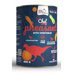 SYTA MICHA Chef Pheasant with vegetables - wet dog food - 400g