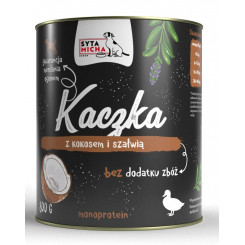 SYTA MICHA Duck with coconut and sage - wet dog food - 800g