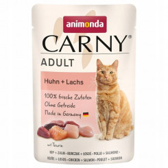 ANIMONDA Carny Adult Chicken ja lõhe - kassi märgtoit - 85g