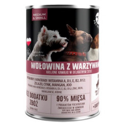 PET REPUBLIC Adult Medium & Small Beef with vegetables - wet dog food - 400g
